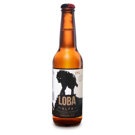 [CER-02045] CERVEZA LOBA ALFA BOTELLA 355 ML