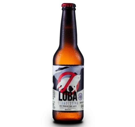 [CER-02047] CERVEZA LOBA CLANDESTINA BOTELLA 355 ML