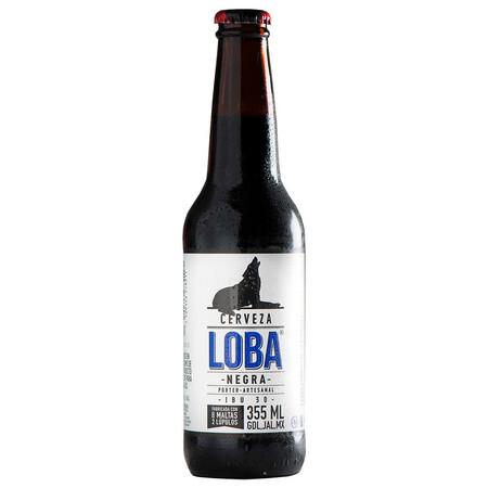 [CER-02049] CERVEZA LOBA NEGRA BOTELLA 355 ML