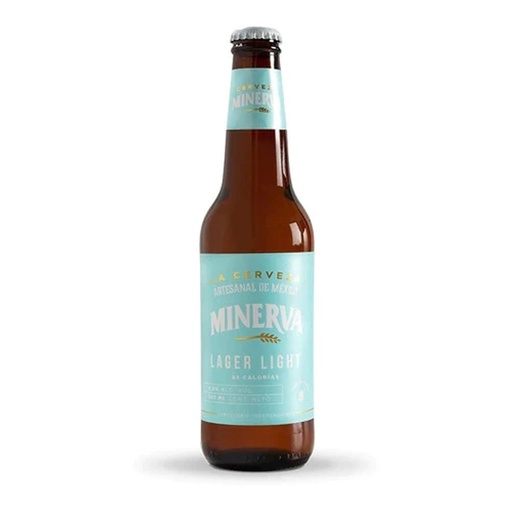 [CER-02057] CERVEZA MINERVA LAGER LIGHT 355 ML
