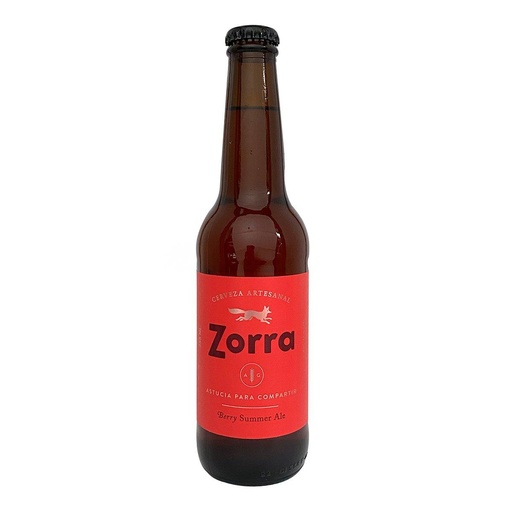 [CER-02072] CERVEZA ZORRA BERRY SUMMER ALE 355 ML
