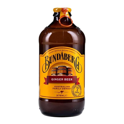 [CER-02082] CERVEZA BUNDABERG GINGER BEER BT 375 ML