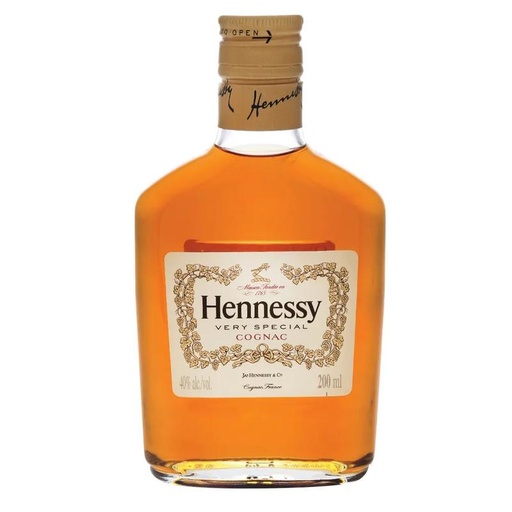 [COG-02103] COGNAC HENNESSY VERY SPECIAL FLASK 200 ML