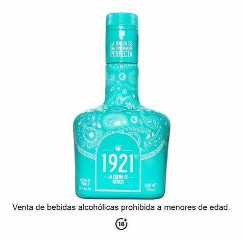 [MEC-02145] CREMA DE TEQUILA 1921 375 ML