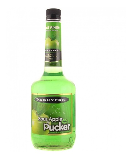 [LIC-02275] DEKUYPER SOUR APPLE PUCKET 750 ML