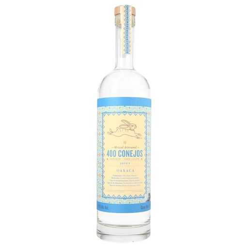 [MEZ-02385] MEZCAL 400 CONEJOS JOVEN 750 ML