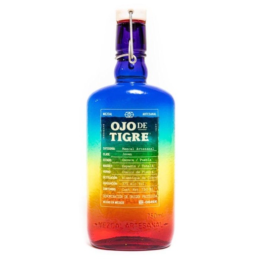 [MEZ-02478] MEZCAL OJO DE TIGRE JOVEN ED PRIDE 750 ML