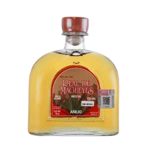 [MEZ-02486] MEZCAL REAL DE MAGUEYES AÑEJO 750 ML