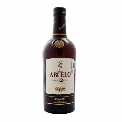 [RON-02586] RON ABUELO AÑEJO 12 AÑOS 750 ML