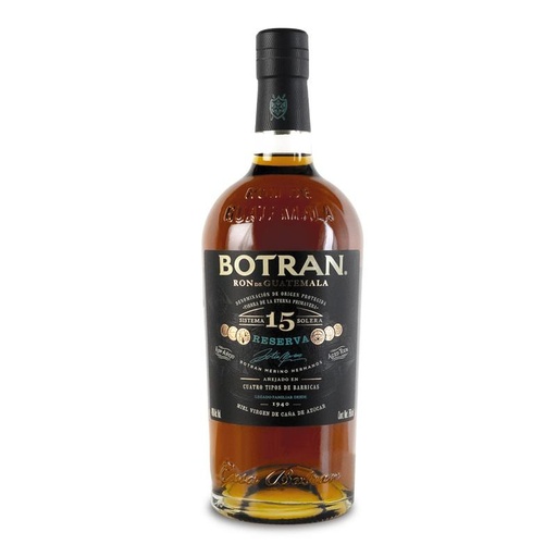 [RON-02601] RON BOTRAN RESERVA 15 AÑOS 750 ML