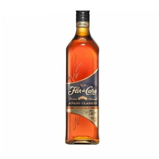 [RON-02613] RON FLOR DE CAÑA AÑEJO 5 AÑOS 750 ML