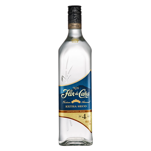 [RON-02616] RON FLOR DE CAÑA BLANCO EXTRA DRY 4 AÑOS 750 ML