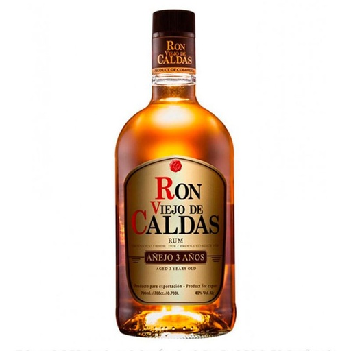 [RON-02644] RON VIEJO DE CALDAS AÑEJO 3 AÑOS 750 ML