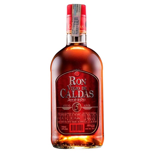 [RON-02645] RON VIEJO DE CALDAS AÑEJO 5 AÑOS 750 ML