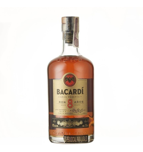 [RON-02658] RON BACARDI 8 AÑOS GRAN RVA 750 ML