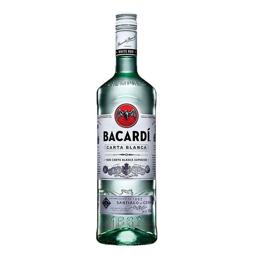 [RON-02667] RON BACARDI CARTA BLANCA 980 ML