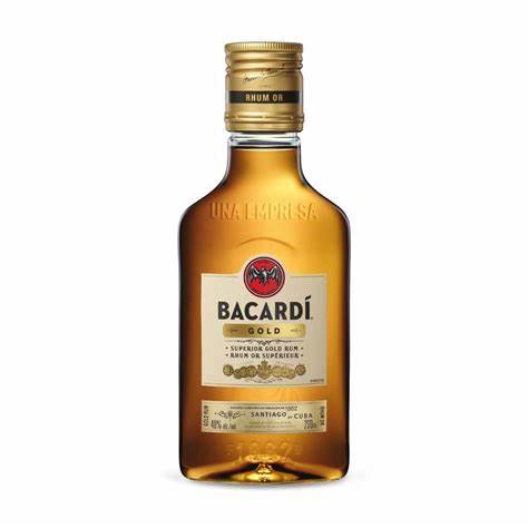 [RON-02673] RON BACARDI CARTA ORO 200 ML
