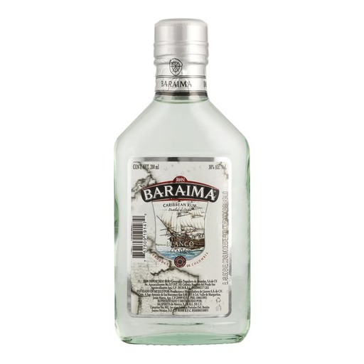 [RON-02683] RON BARAIMA BLANCO 200 ML