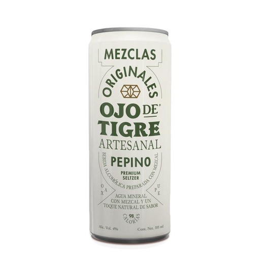 [RTD-02726] MEZCAL OJO DE TIGRE PEPINO 355 ML