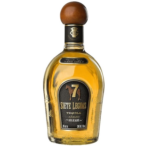 [TEQ-02754] TEQUILA 7 LEGUAS ETIQUETA NEGRA AÑEJO 3 L