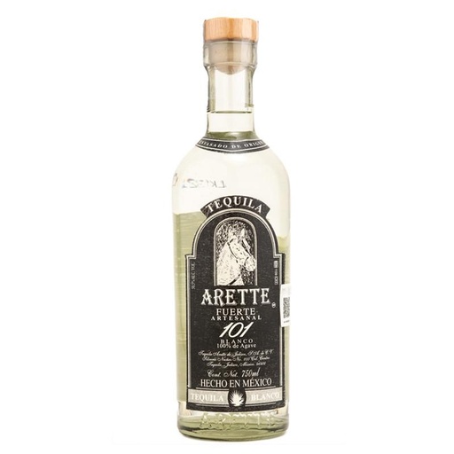 [TEQ-02779] TEQUILA ARETTE ARTESANAL FUERTE 101 BLANCO 750 ML