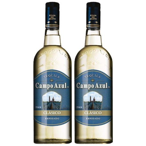 [TEQ-02806] TEQUILA CAMPO AZUL REPOSADO DUO 750 ML