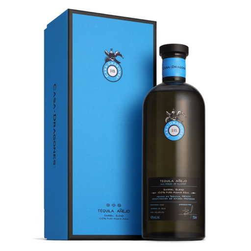 [TEQ-02819] TEQUILA CASA DRAGONES AÑEJO 750 ML
