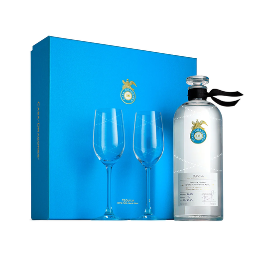 [TEQ-02823] TEQUILA CASA DRAGONES JOVEN +2 COPAS 750 ML
