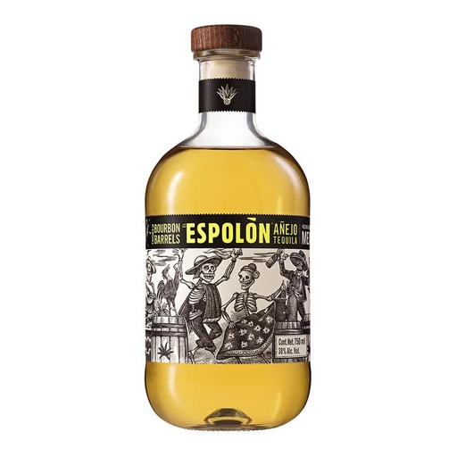 [TEQ-02906] TEQUILA ESPOLON AÑEJO 750 ML