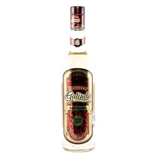 [TEQ-02946] TEQUILA HACIENDA GALINDO REPOSADO 750 ML
