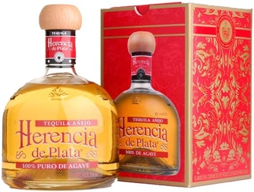 [TEQ-02947] TEQUILA HERENCIA DE PLATA AÑEJO 750 ML