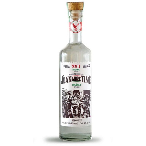 [TEQ-02989] TEQUILA JUAN MORE TIME BLANCO 750 ML