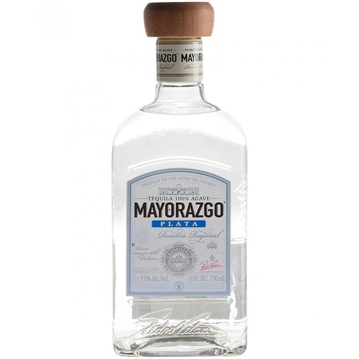 [TEQ-03036] TEQUILA MAYORAZGO PLATA 750 ML
