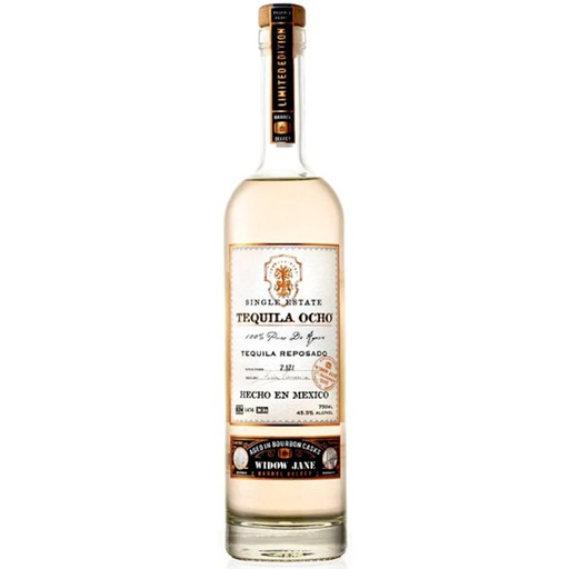 [TEQ-03052] TEQUILA MUESTRA No. OCHO REPOSADO WIDOW JANE 750 ML