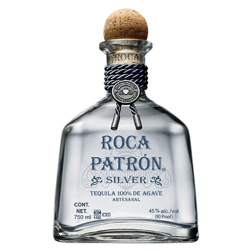 [TEQ-03090] TEQUILA PATRON ROCA SILVER 750 ML