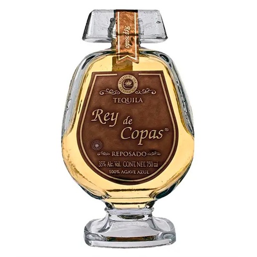 [TEQ-03101] TEQUILA REY DE COPAS REPOSADO 750 ML
