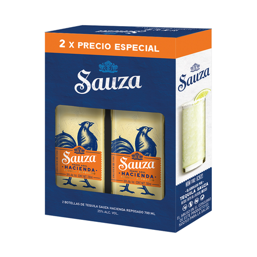 [TEQ-03129] TEQUILA SAUZA HACIENDA REPOSADO DUO 700 ML