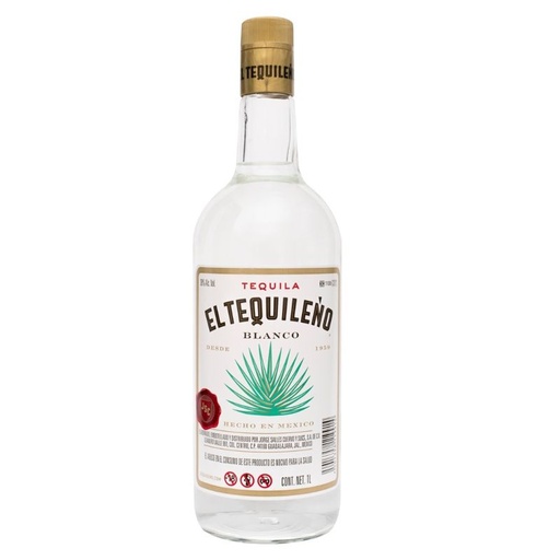 [TEQ-03160] TEQUILA TEQUILEÑO BLANCO 1 L