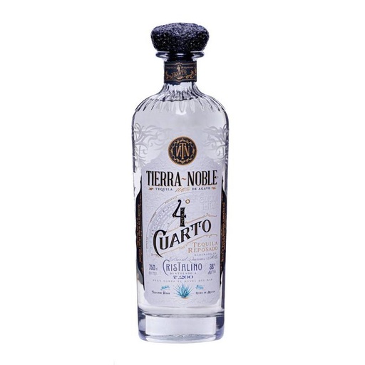 [TEQ-03173] TEQUILA TIERRA NOBLE 4° CUARTO CRISTALINO 750 ML