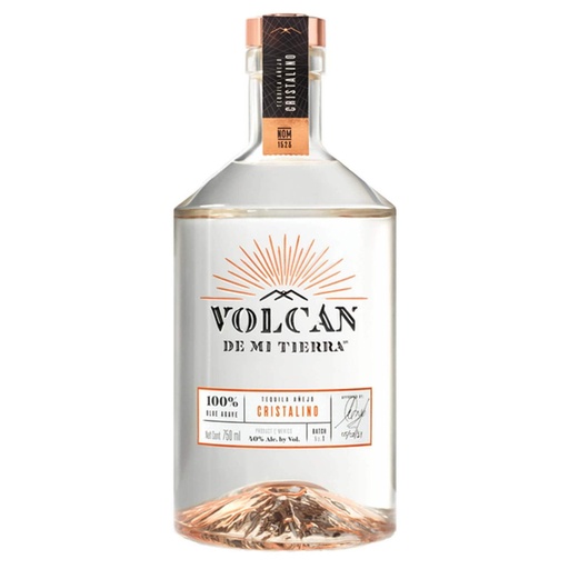 [TEQ-03299] TEQUILA VOLCAN DE MI TIERRA AÑEJO CRISTALINO 750 ML