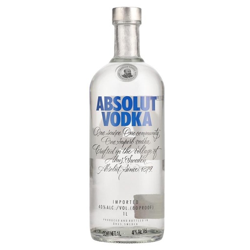 [VOD-03310] VODKA ABSOLUT BLUE 1 L