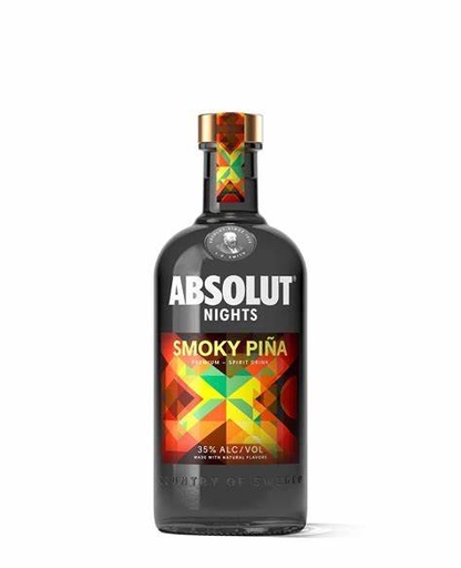 [VOD-03322] VODKA ABSOLUT SMOKY PIÑA 700 ML
