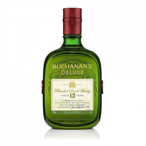 [WHI-03406] WHISKY BUCHANANS 12 AÑOS POCKET SCOTCH 200 ML