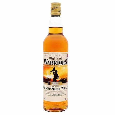 [WHI-03437] WHISKY HIGHLAND WARRIORS 750 ML