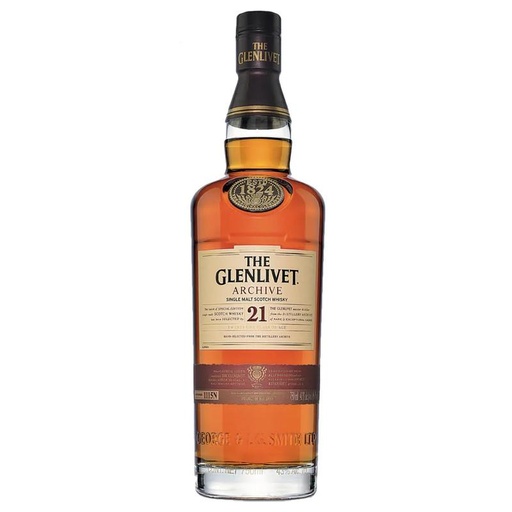 [WHI-03525] WHISKY THE GLENLIVET 21 AÑOS 750 ML