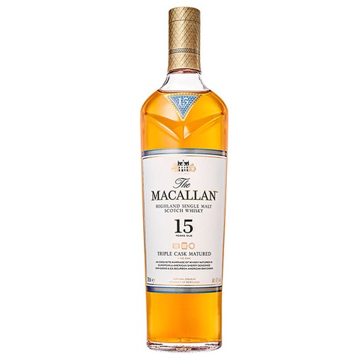[WHI-03541] WHISKY THE MACALLAN 15 AÑOS TRPCSK 700 ML