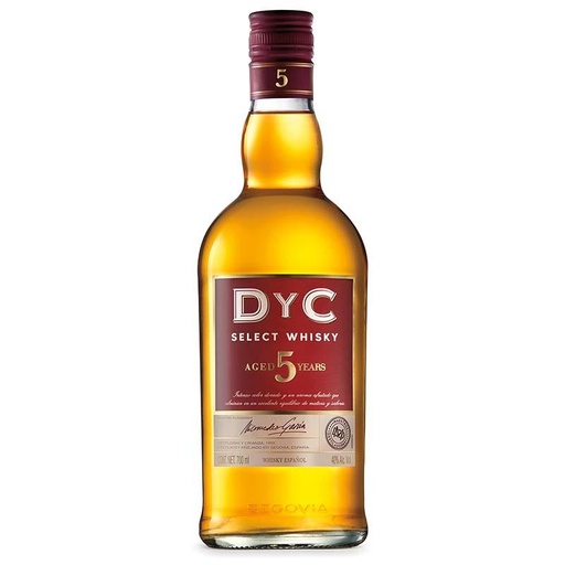 [WHI-03586] WHISKY DYC 5 AÑOS 700 ML