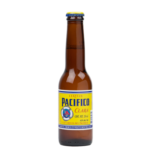 [CER-03629] CERVEZA CERVEZA PACIFICO CLARA BOTELLA 210 ML