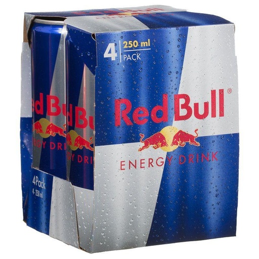 [BNA-03682] RED BULL 4PACK 250 ML
