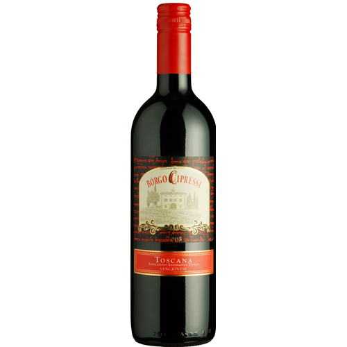 [VIT-03833] V.T. SANGIOVESE TOSCANA (BORGO CIPRESI) 750 ML